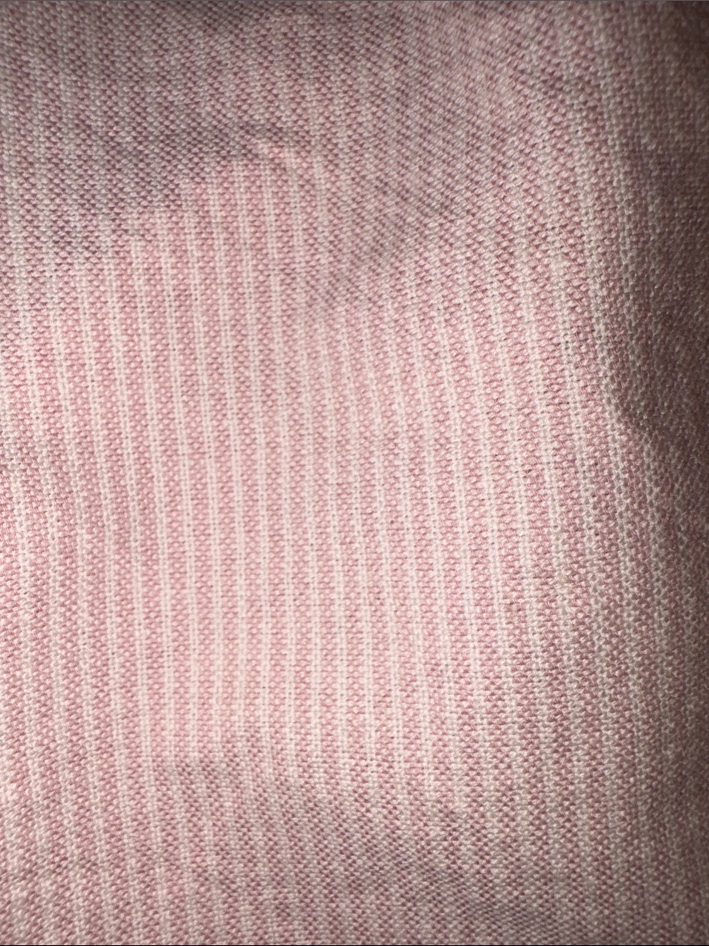 Brandy Melville NWT Pink and White Stripe Short Sleeve Ruffle Peasant Top - Picture 5 of 5